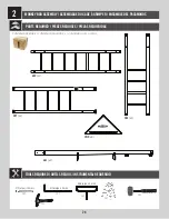 Preview for 24 page of Lifetime MONKEY BAR ADVENTURE Assembly Instructions Manual