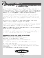 Preview for 59 page of Lifetime MONKEY BAR ADVENTURE Assembly Instructions Manual