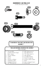 Предварительный просмотр 5 страницы Lifetime POWER LIFT 71281 Owner'S Manual With Assembly Instructions