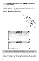 Предварительный просмотр 20 страницы Lifetime POWER LIFT 71281 Owner'S Manual With Assembly Instructions