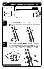 Предварительный просмотр 21 страницы Lifetime QUICK ADJUST 90023 Owner'S Manual