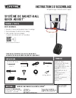 Preview for 2 page of Lifetime QUICK ADJUST 90518 Assembly Instructions Manual