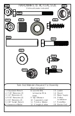 Preview for 5 page of Lifetime QUICK ADJUST II 1008 Owner'S Manual With Assembly Instructions