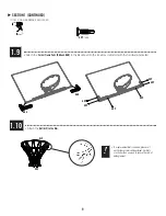 Предварительный просмотр 9 страницы Lifetime SLAM-IT RIM COMBO 90087 Assembly Instructions Manual