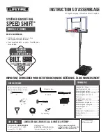 Preview for 2 page of Lifetime SPEED SHIFT 90680 Assembly Instructions Manual