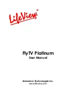 LifeView FlyTV Platinum User Manual preview