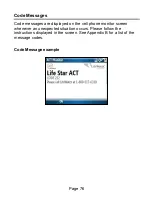 Предварительный просмотр 76 страницы LifeWatch ACT I User Manual