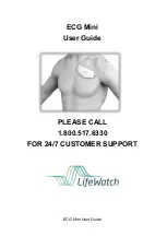 LifeWatch ECG Mini User Manual предпросмотр