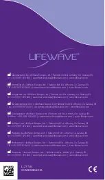 Предварительный просмотр 20 страницы LifeWave silent nights MD Instructions Manual