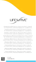 Предварительный просмотр 56 страницы LifeWave Y-age aeon Instructions Manual