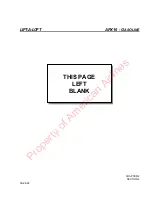 Preview for 39 page of LIFT-A-LOFT APX16 Maintenance Manual