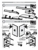 Предварительный просмотр 5 страницы Lift Bridge Kitchen & Bath 50202 Assembly Instructions Manual