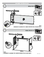 Предварительный просмотр 7 страницы Lift Bridge Kitchen & Bath 50202 Assembly Instructions Manual