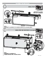 Предварительный просмотр 9 страницы Lift Bridge Kitchen & Bath 50202 Assembly Instructions Manual