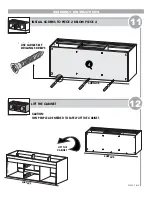 Предварительный просмотр 10 страницы Lift Bridge Kitchen & Bath 50202 Assembly Instructions Manual