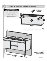 Предварительный просмотр 16 страницы Lift Bridge Kitchen & Bath 50202 Assembly Instructions Manual