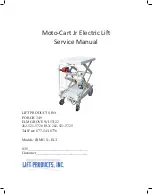 Lift Products JRMC-11-ELT Service Manual preview