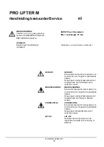 Предварительный просмотр 39 страницы Lift-Rite LEC 1000 M PST Plus Operator’S Manual/Service