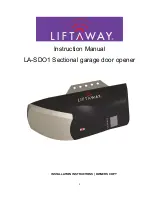 Liftaway LA-SDO1 Instruction Manual preview