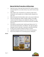 Preview for 6 page of LIFTGATOR TG-P Assembly & Operators Manual