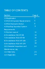 Preview for 2 page of Liftsafe Fall Protection RoofGuard HG-KIT-08 User Instruction Manual