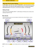 Предварительный просмотр 22 страницы Ligchine SPIDERSCREED Owner'S/Operator'S Manual