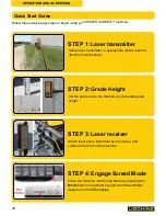 Предварительный просмотр 38 страницы Ligchine SPIDERSCREED Owner'S/Operator'S Manual