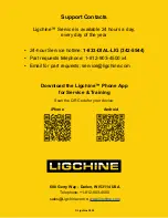 Preview for 50 page of Ligchine SPIDERSCREED Owner'S/Operator'S Manual