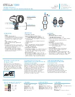 Light & Motion STELLA 1000 Owner'S Manual preview