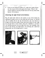 Preview for 20 page of Light & Motion Stella 180-L LED Owner'S Manual