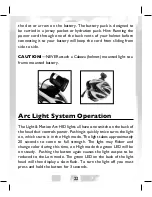 Preview for 22 page of Light & Motion Stella 180-L LED Owner'S Manual