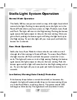 Preview for 27 page of Light & Motion Stella 180-L LED Owner'S Manual