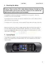 Предварительный просмотр 8 страницы Light Bright Synjax Zoom 40 User Manual