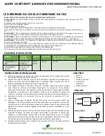 Предварительный просмотр 5 страницы Light Efficient Design LED-8090MXX-G4-OCC Installation And User Manual