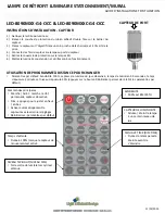 Предварительный просмотр 6 страницы Light Efficient Design LED-8090MXX-G4-OCC Installation And User Manual