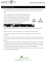 Preview for 3 page of Light Efficient Design LUMICLEANSE LC-UVC-TOWER-216W-01 Quick Start Manual