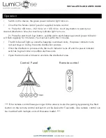 Preview for 4 page of Light Efficient Design LUMICLEANSE LC-UVC-TOWER-216W-01 Quick Start Manual