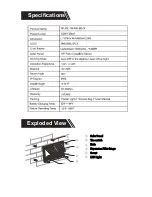 Preview for 2 page of Light Efficient Design RemPhos RP-SSL-1W-40K-BK-GI User Manual