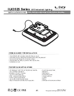 Light Emitting Designs ILX3525 Series Installation Manual предпросмотр