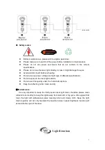 Предварительный просмотр 6 страницы Light Emotion Firefly Series User Manual