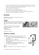 Предварительный просмотр 3 страницы Light Emotion FLAT1012 User Instruction Manual