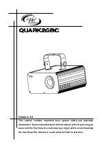 Light Emotion QUARK2GBC User Manual предпросмотр