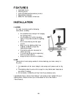 Предварительный просмотр 3 страницы Light Emotion UVLED User Instructions