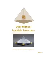 Light Mandalas Mandala Resonator User Manual preview