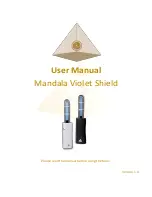 Light Mandalas Mandala Violet Shield User Manual preview