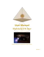 Light Mandalas Mandala VN Star User Manual preview