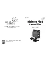 Preview for 1 page of Light motion Nightsea Flip3 Quick Manual