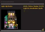 Preview for 1 page of LIGHT MY BRICKS 10278 Installation Manual