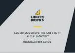 Preview for 1 page of LIGHT MY BRICKS 10291 Installation Manual