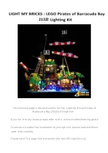 Preview for 1 page of LIGHT MY BRICKS 21322 Manual